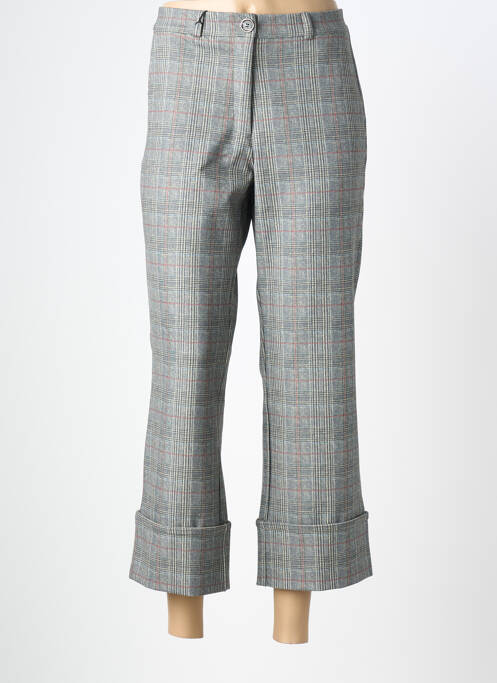 Pantalon 7/8 elasticitate mărime normală gri EAST DRIVE femme