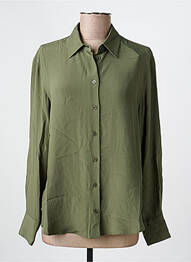 Cămașă croială fluidă mâneci lungi verde GERARD DAREL femme