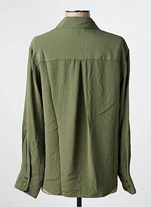 Cămașă croială fluidă mâneci lungi verde GERARD DAREL femeie