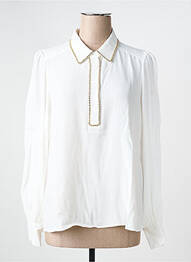 Cămașă croială fluidă mâneci lungi alb GERARD DAREL femme