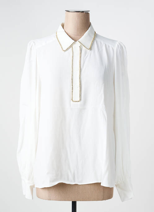 Cămașă croială fluidă mâneci lungi alb GERARD DAREL femme