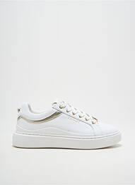Adidași țesătură satinată toc plat până la 3 cm alb TWINSET femme