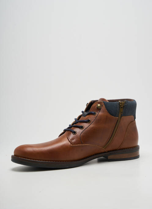Botine/ghete branț detașabil toc mic maro ARID homme