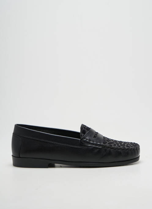Mocasini arcadă plantară toc plat până la 3 cm negru OTTILIA femme