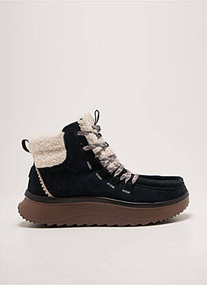 Botine/ghete umplută toc de 4 la 6 cm negru HEY DUDE femeie