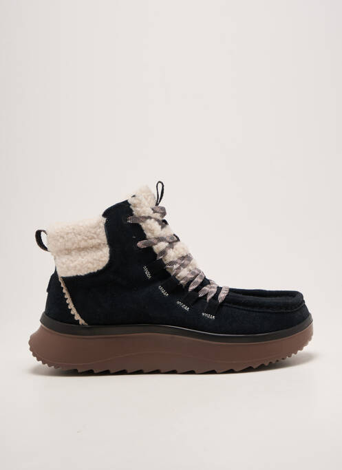 Botine/ghete umplută toc de 4 la 6 cm negru HEY DUDE femme