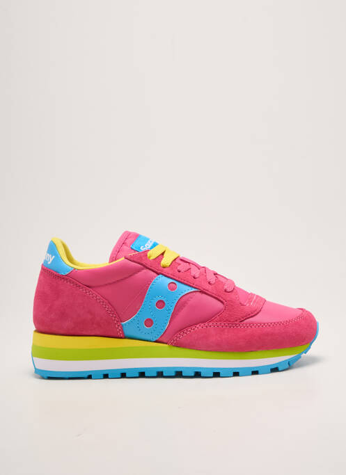 Adidași vârf rotund toc plat până la 3 cm roz SAUCONY femme