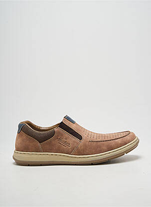 Slip-on-uri vârf rotund vârf rotund maro RIEKER homme