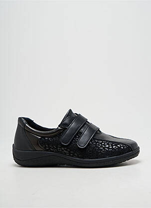 Adidași branț detașabil toc plat până la 3 cm negru ALTEX femeie