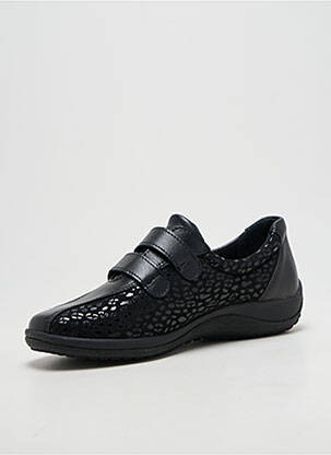 Adidași branț detașabil toc plat până la 3 cm negru ALTEX femeie