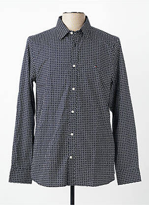 Cămașă cu mâneci lungi imprimeu fantezie negru TOMMY HILFIGER homme