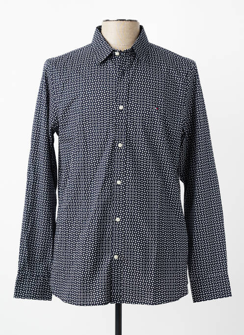 Cămașă cu mâneci lungi imprimeu fantezie negru TOMMY HILFIGER homme