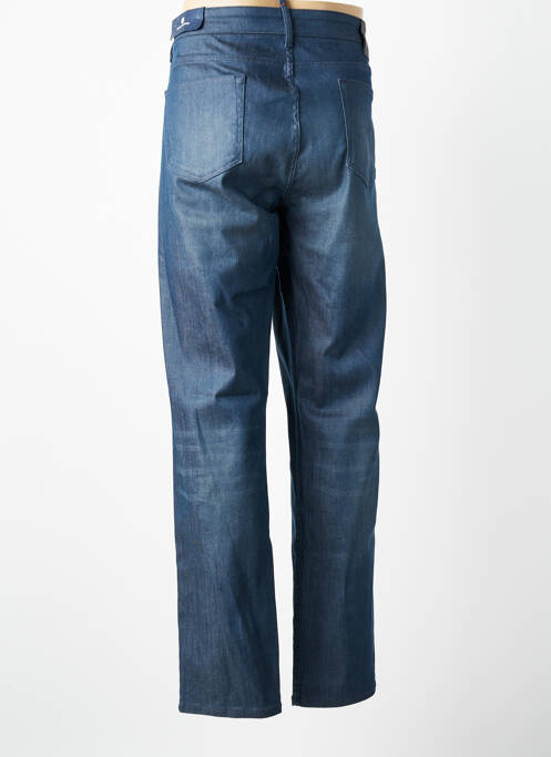 Pantalon drept elasticitate mărime normală albastru SERGE BLANCO homme