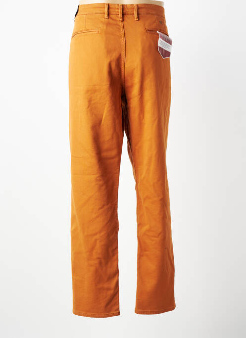Pantalon chino elasticitate mărime normală portocaliu SERGE BLANCO homme