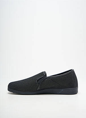 Papuci/pantofi de casă vârf rotund vârf rotund negru SEMELFLEX bărbat