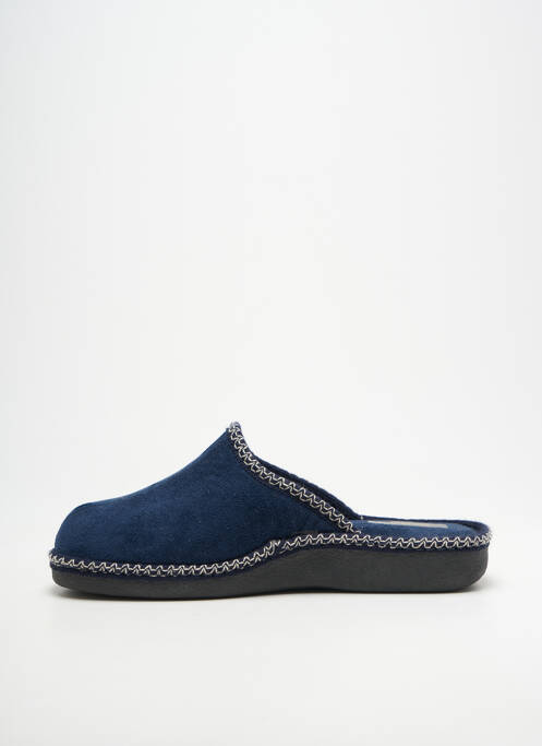 Papuci/pantofi de casă vârf rotund vârf rotund albastru SEMELFLEX homme