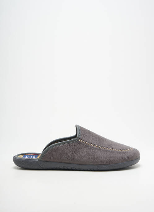 Papuci/pantofi de casă vârf rotund vârf rotund gri SOIR ET MATIN homme