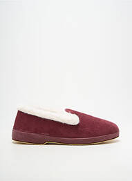Papuci/pantofi de casă vârf rotund toc plat până la 3 cm violet SOIR ET MATIN femme