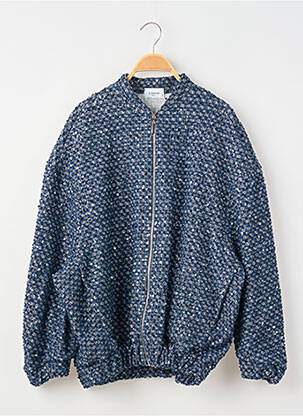Jachete casual guler rotund albastru L'ESSENTIEL femeie