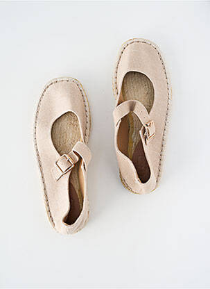 Espadrile închidere cu buclă(e) toc plat până la 3 cm bej ASOS femme