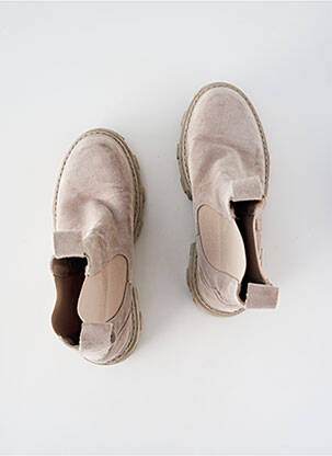 Botine/ghete toc mic toc de 4 la 6 cm gri ALPE femeie