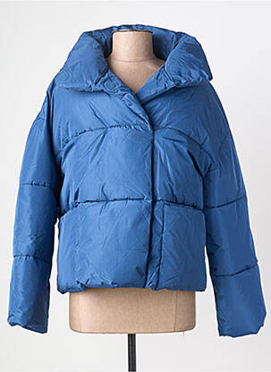 Geacă matlasată buzunare fără glugă albastru THINKING MU femme