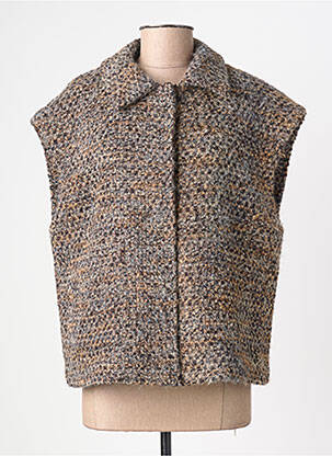 Jachete casual croială dreaptă maro LA PETITE ETOILE femme