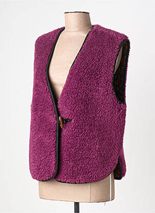 Jachete casual croială dreaptă violet LEON & HARPER femeie