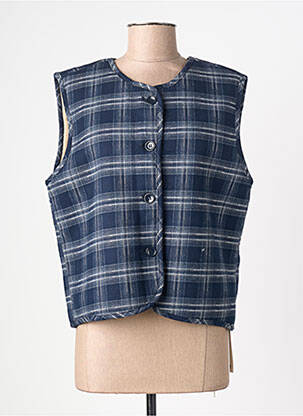 Jachete casual guler rotund albastru LA PETITE ETOILE femeie
