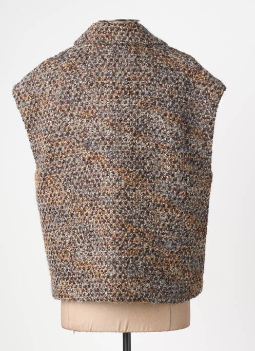 Jachete casual croială dreaptă maro LA PETITE ETOILE femme