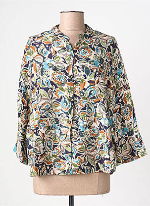 Cămașă imprimeu fantezie mâneci lungi bej PAKO LITTO femme