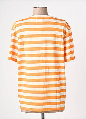 Tricou imprimeu fantezie mâneci scurte portocaliu GRAINE femeie