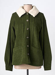 Jachete casual croială dreaptă verde ICHI femeie