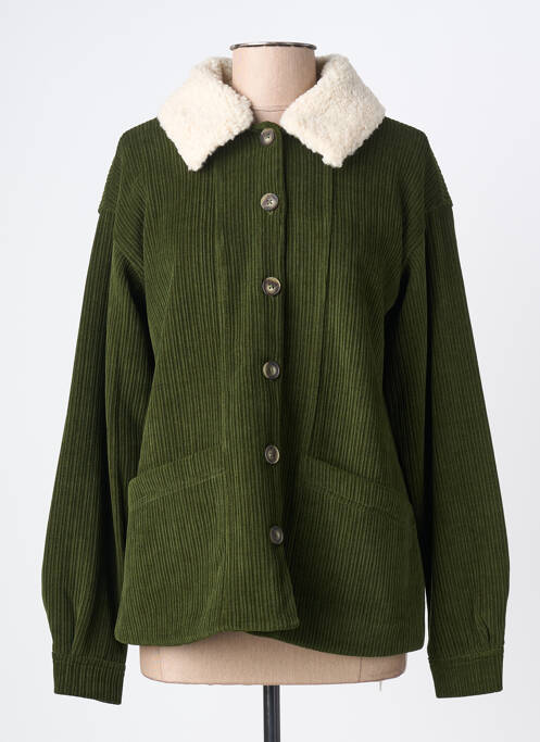 Jachete casual croială dreaptă verde ICHI femme