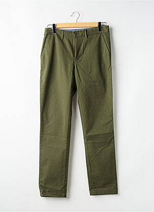 Pantalon chino țesătură poplin mărime normală verde TOMMY HILFIGER bărbat