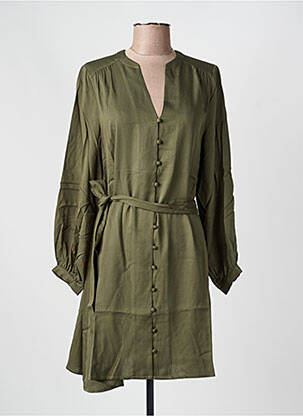 Rochie scurtă mâneci lungi mâneci lungi verde LA PETITE ETOILE femme