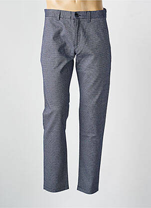 Pantalon chino țesătură melanj mărime normală albastru MATINIQUE bărbat
