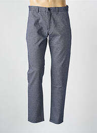 Pantalon chino țesătură melanj mărime normală albastru MATINIQUE homme