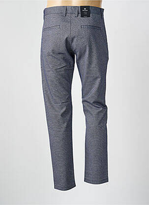 Pantalon chino țesătură melanj mărime normală albastru MATINIQUE bărbat