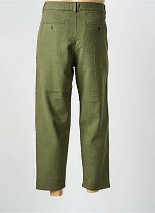 Pantalon 7/8 talie înaltă talie înaltă verde OLOW bărbat