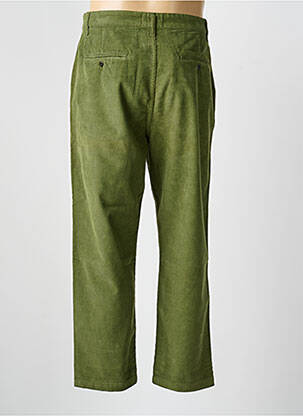 Pantalon drept țesătură catifea mărime normală verde BASK IN THE SUN bărbat