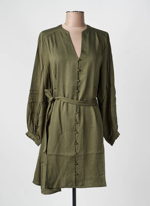 Rochie scurtă mâneci lungi mâneci lungi verde LA PETITE ETOILE femme