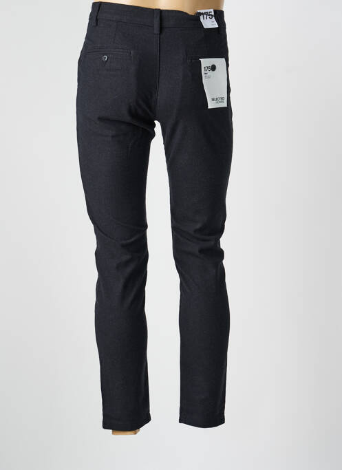 Pantalon chino țesătură melanj mărime normală gri SELECTED homme
