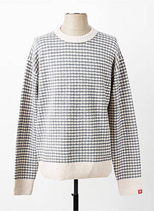 Pulover guler rotund mâneci lungi gri SCOTCH & SODA homme