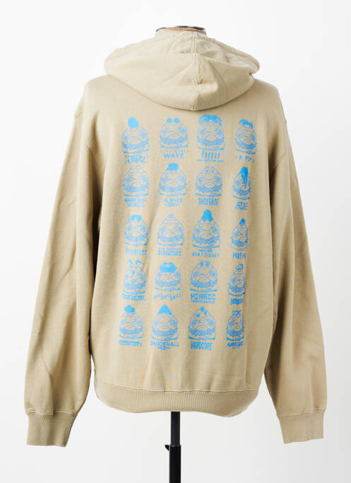 Hanorac cu glugă buzunare mâneci lungi bej EDWIN homme