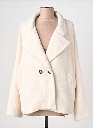 Palton scurt croială dreaptă fără glugă bej PAKO LITTO femme