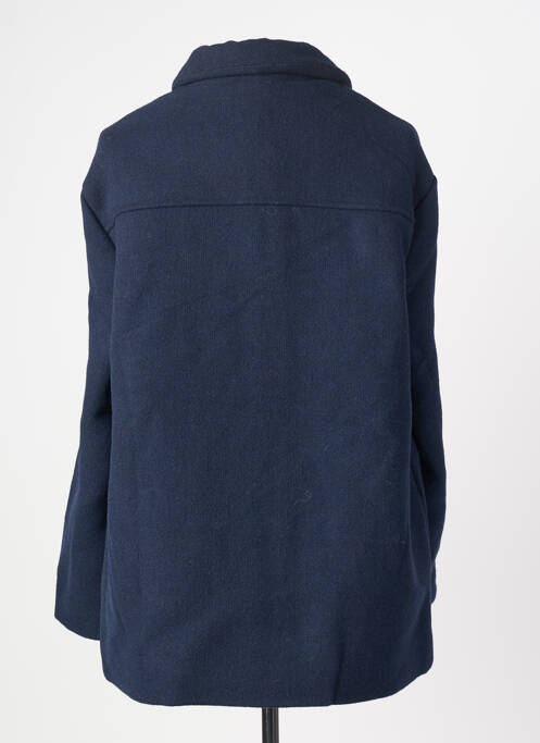 Palton scurt croială dreaptă fără glugă albastru LA PETITE ETOILE femme