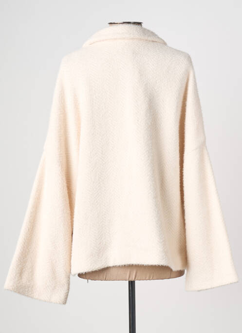 Palton scurt croială dreaptă fără glugă bej PAKO LITTO femme