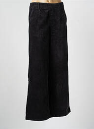 Pantalon evazat elasticitate talie înaltă negru OBJECT femeie