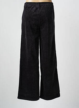 Pantalon evazat elasticitate talie înaltă negru OBJECT femeie
